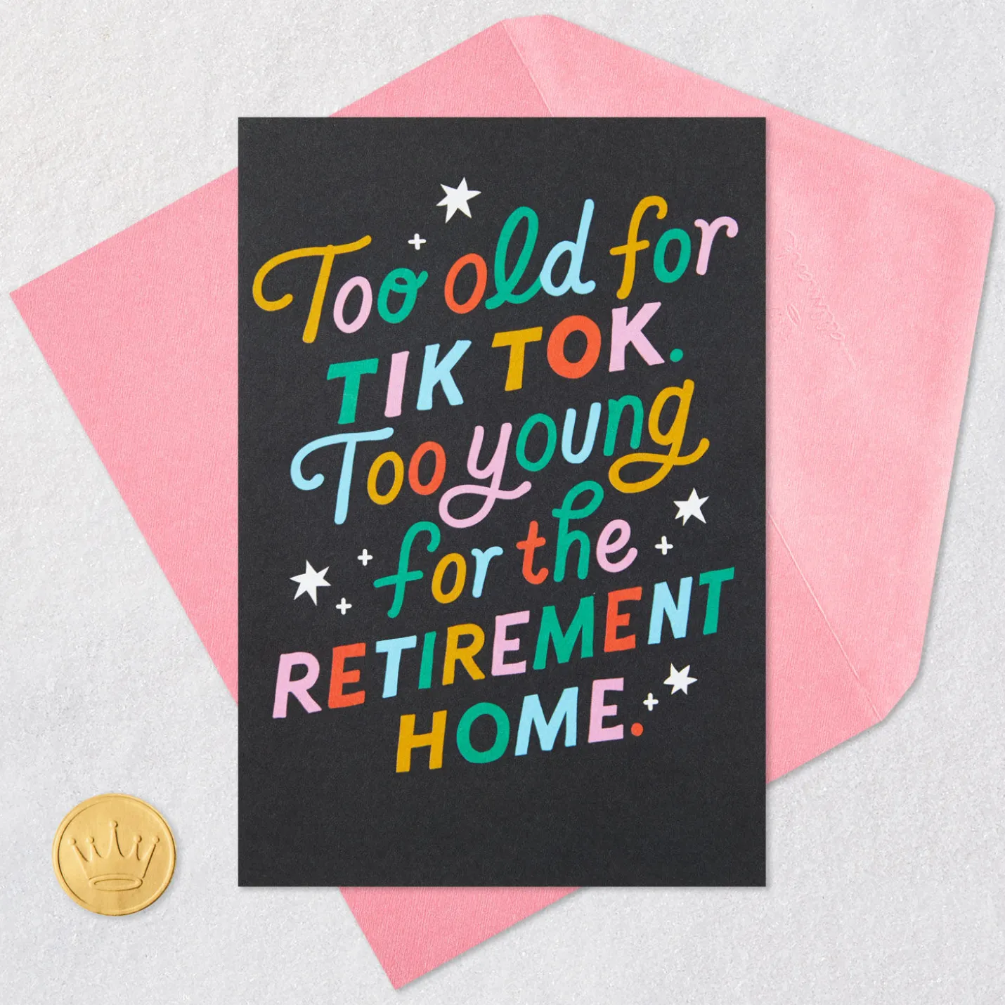 The Perfect Age Funny Birthday Card