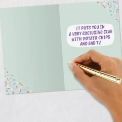 There When I Need You Funny Birthday Card