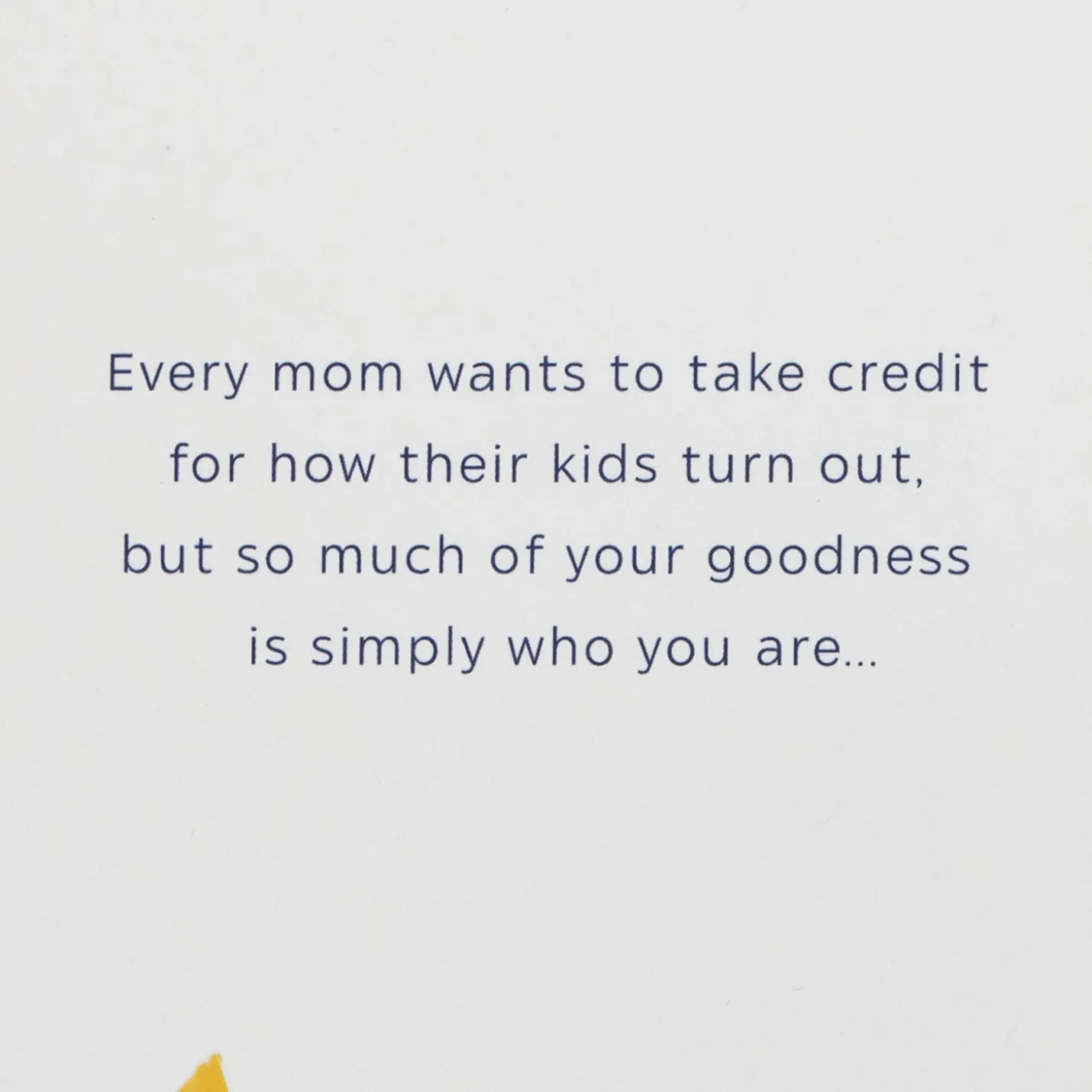There's Goodness Inside of You Birthday Card for Son From Mom