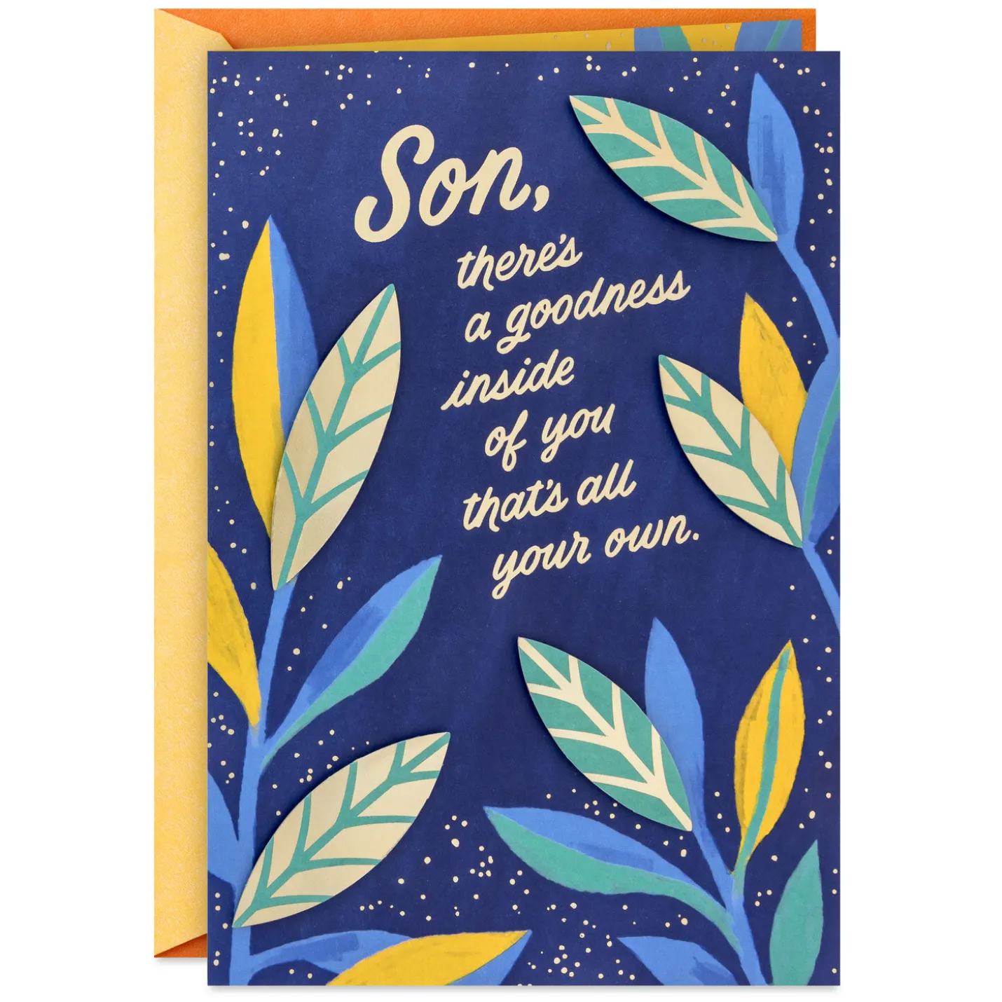 There's Goodness Inside of You Birthday Card for Son From Mom