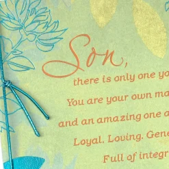 There's Only One You Birthday Card for Son