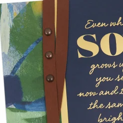 The Ways You've Grown Birthday Card for Son
