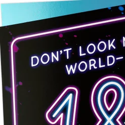 The World Is All Yours 18th Birthday Card
