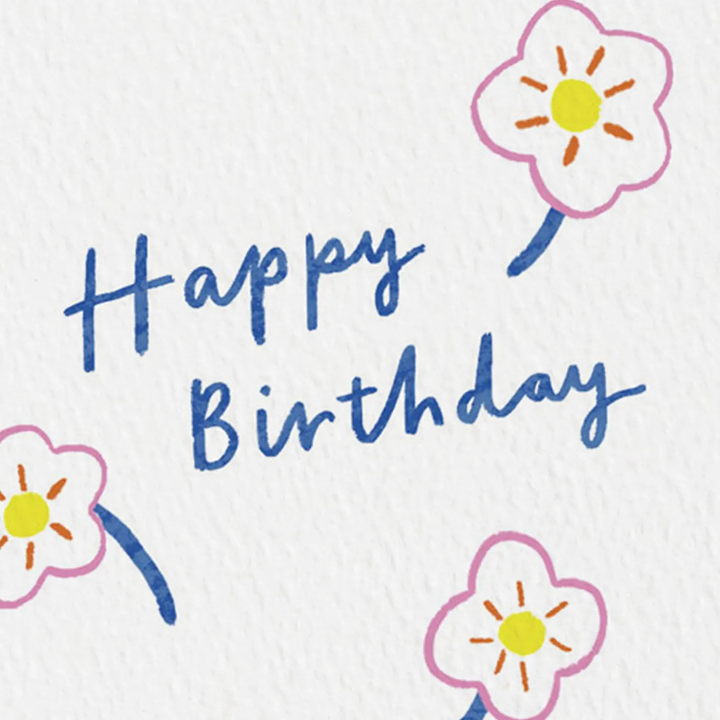 Things Bloom Wherever You Are Birthday Card