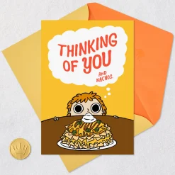 Thinking of You and Nachos Funny Friendship Card