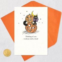 Thinking of You Is Always a Treat Halloween Card