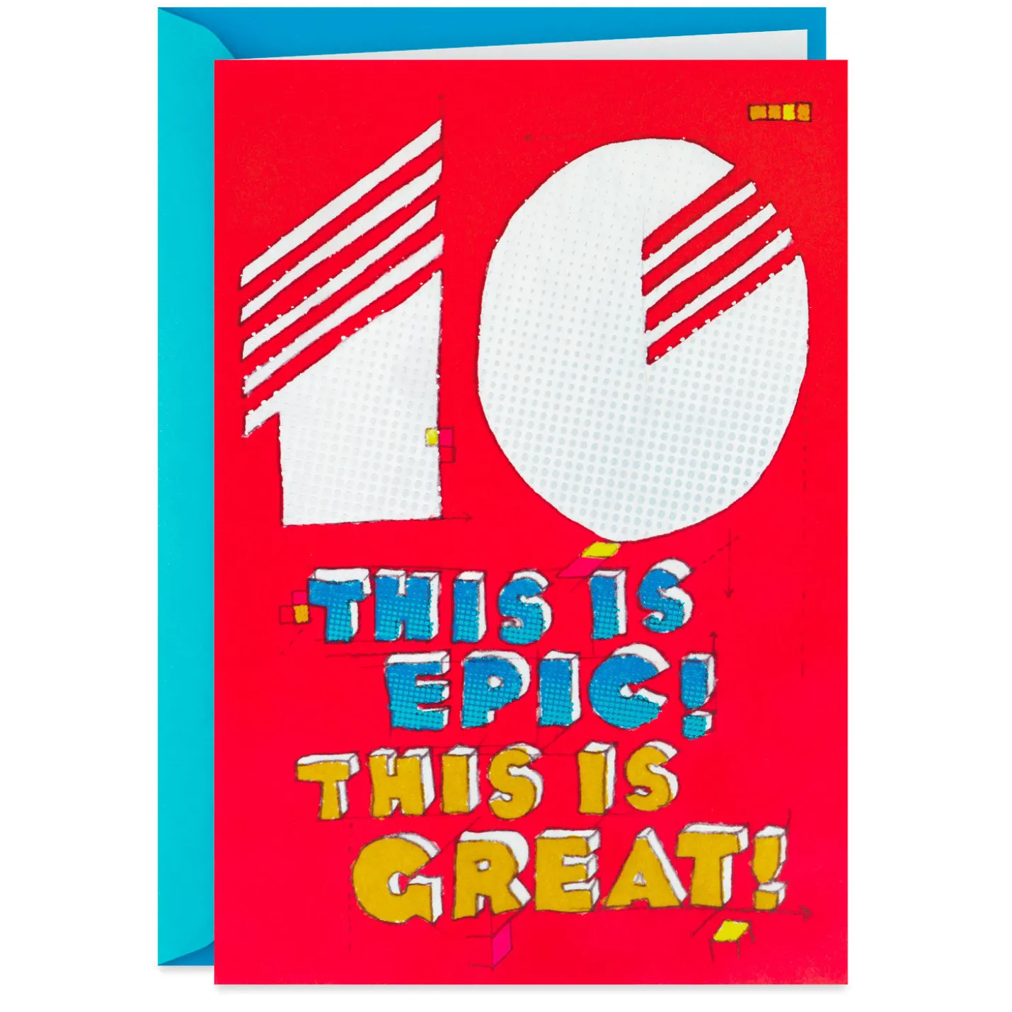 This Is Epic 10th Birthday Card