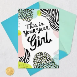 This Is Your Year Birthday Card for Her