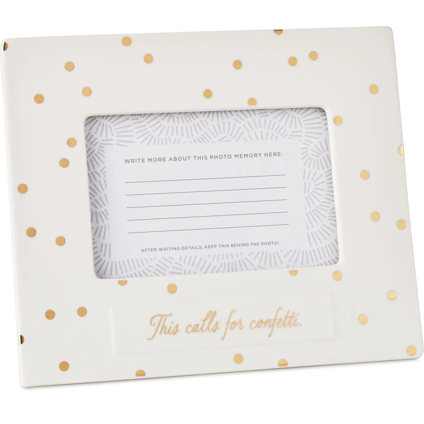 This Calls for Confetti Picture Frame, 4x6