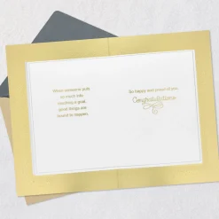 This Is Just the Beginning Congratulations Card