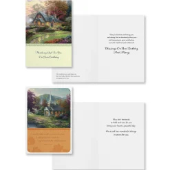 Thomas Kinkade Assorted Religious Multi-Occasion Cards, Box of 12