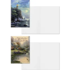Thomas Kinkade Assorted Religious Blank Cards, Box of 12