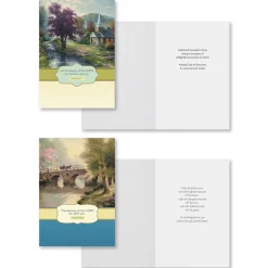 Thomas Kinkade Assorted Religious Thinking of You Cards, Box of 12