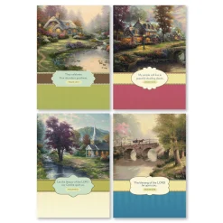 Thomas Kinkade Assorted Religious Thinking of You Cards, Box of 12