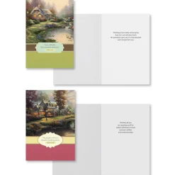 Thomas Kinkade Assorted Religious Thinking of You Cards, Box of 12