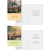 Thomas Kinkade God's Blessings Assorted Religious Birthday Cards, Box of 12