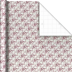 Tidings of Joy 3-Pack Assortment Wrapping Paper Roll Bundle, 120 sq. ft. total