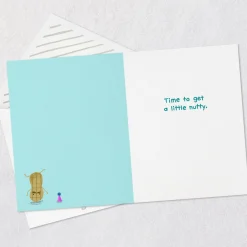 Time to Get a Little Nutty Funny Birthday Card