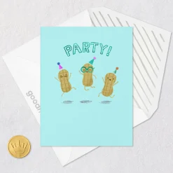 Time to Get a Little Nutty Funny Birthday Card