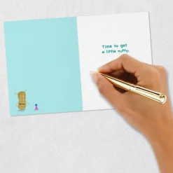 Time to Get a Little Nutty Funny Birthday Card