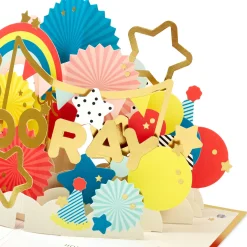 Time to Celebrate 3D Pop-Up Card