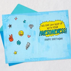 Toadally Cool Skateboard Birthday Card