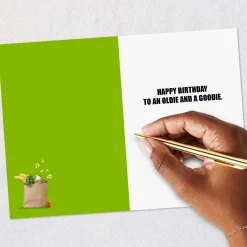 To an Oldie and a Goodie Funny Birthday Card