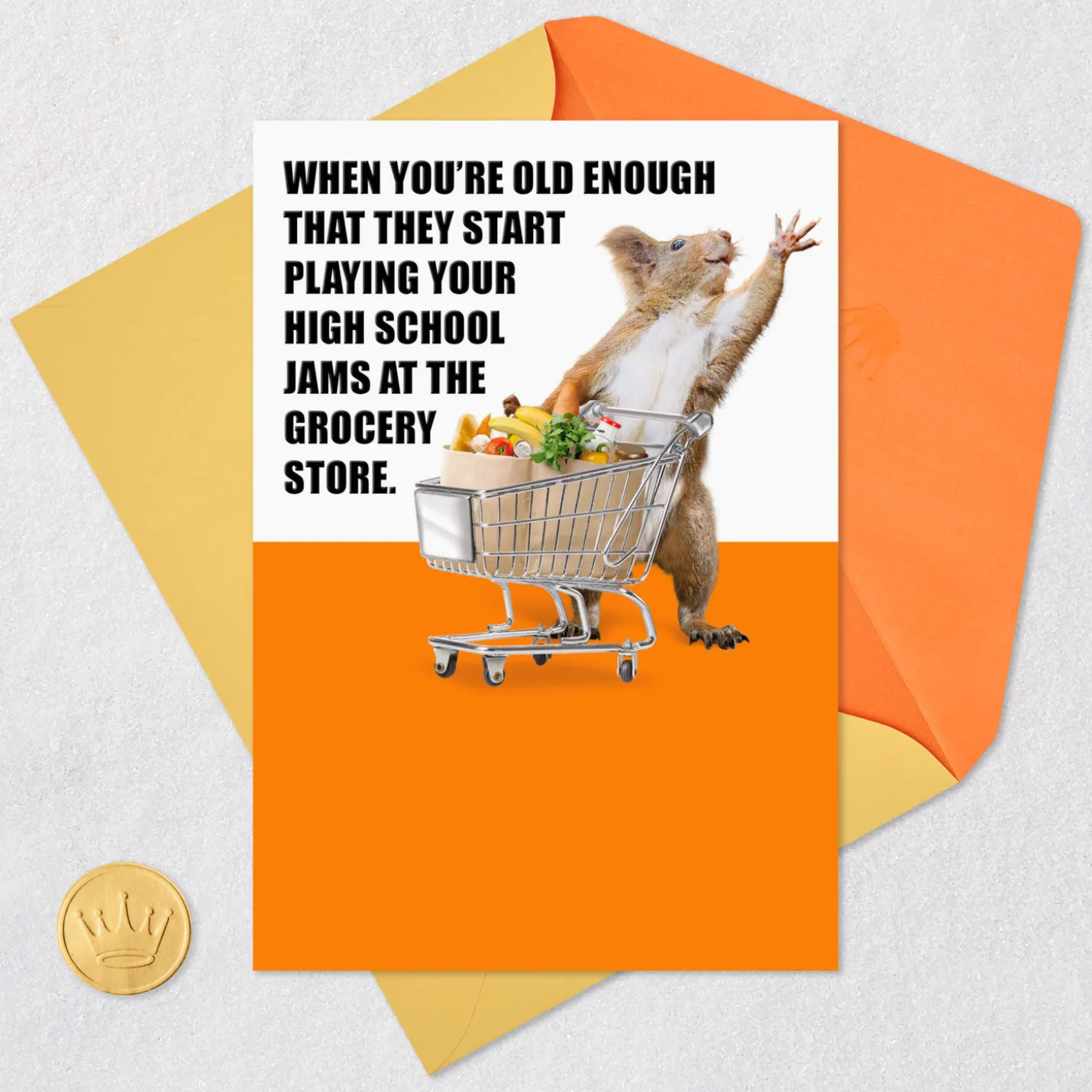 To an Oldie and a Goodie Funny Birthday Card