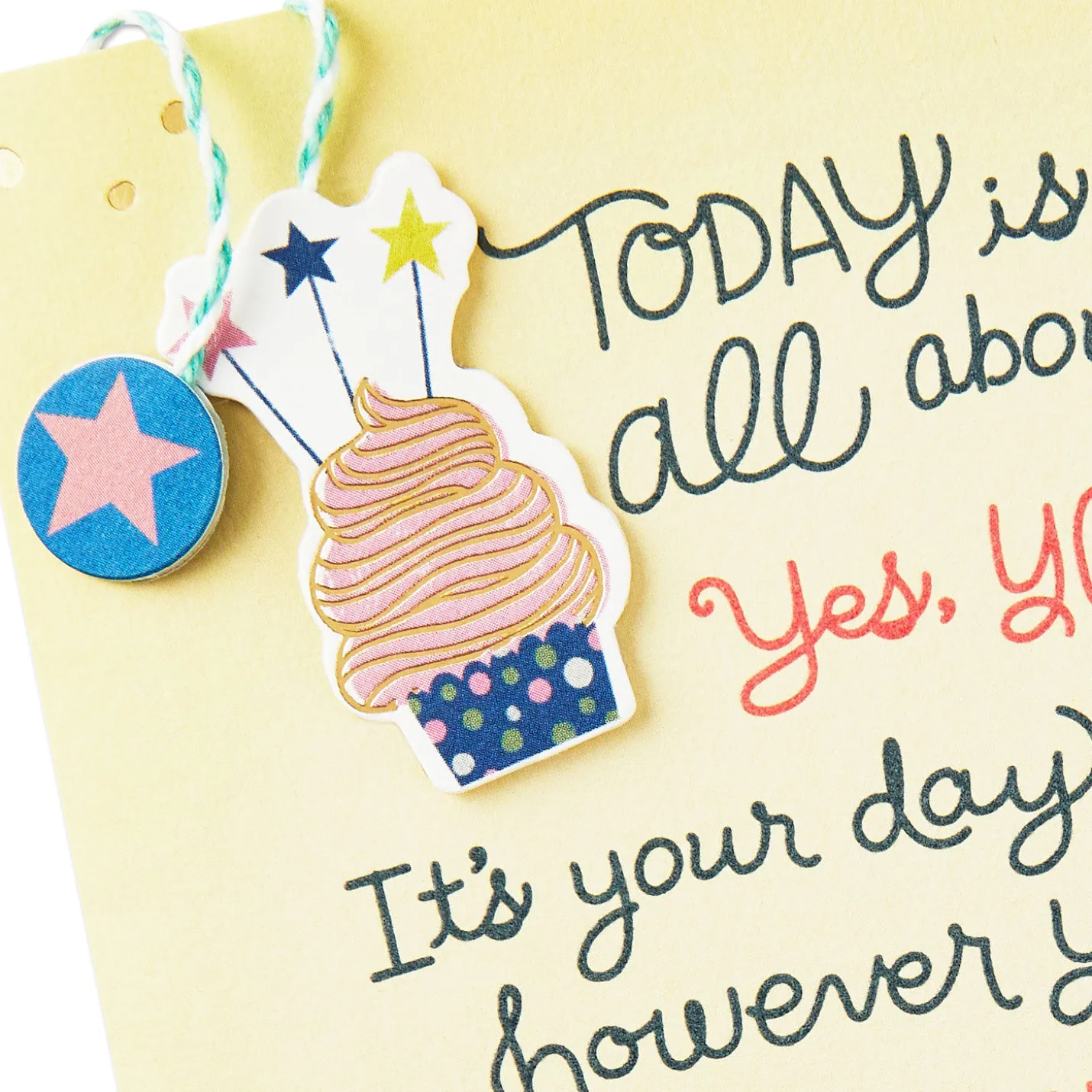 Today Is All About You Birthday Card
