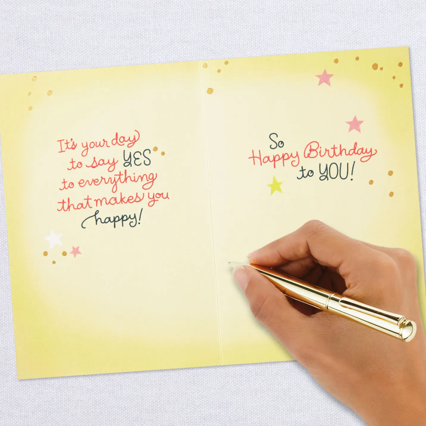 Today Is All About You Birthday Card