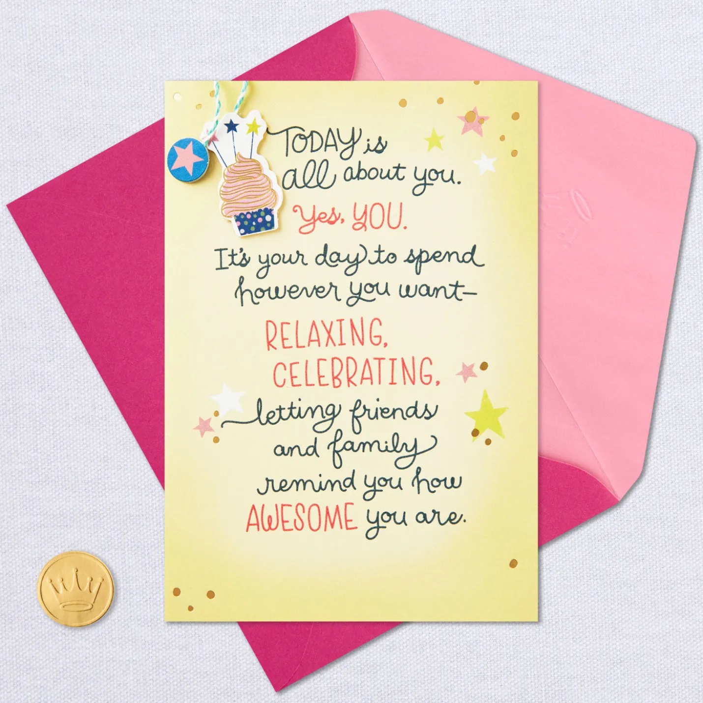 Today Is All About You Birthday Card