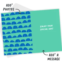 Today is All About You Custom Birthday Card