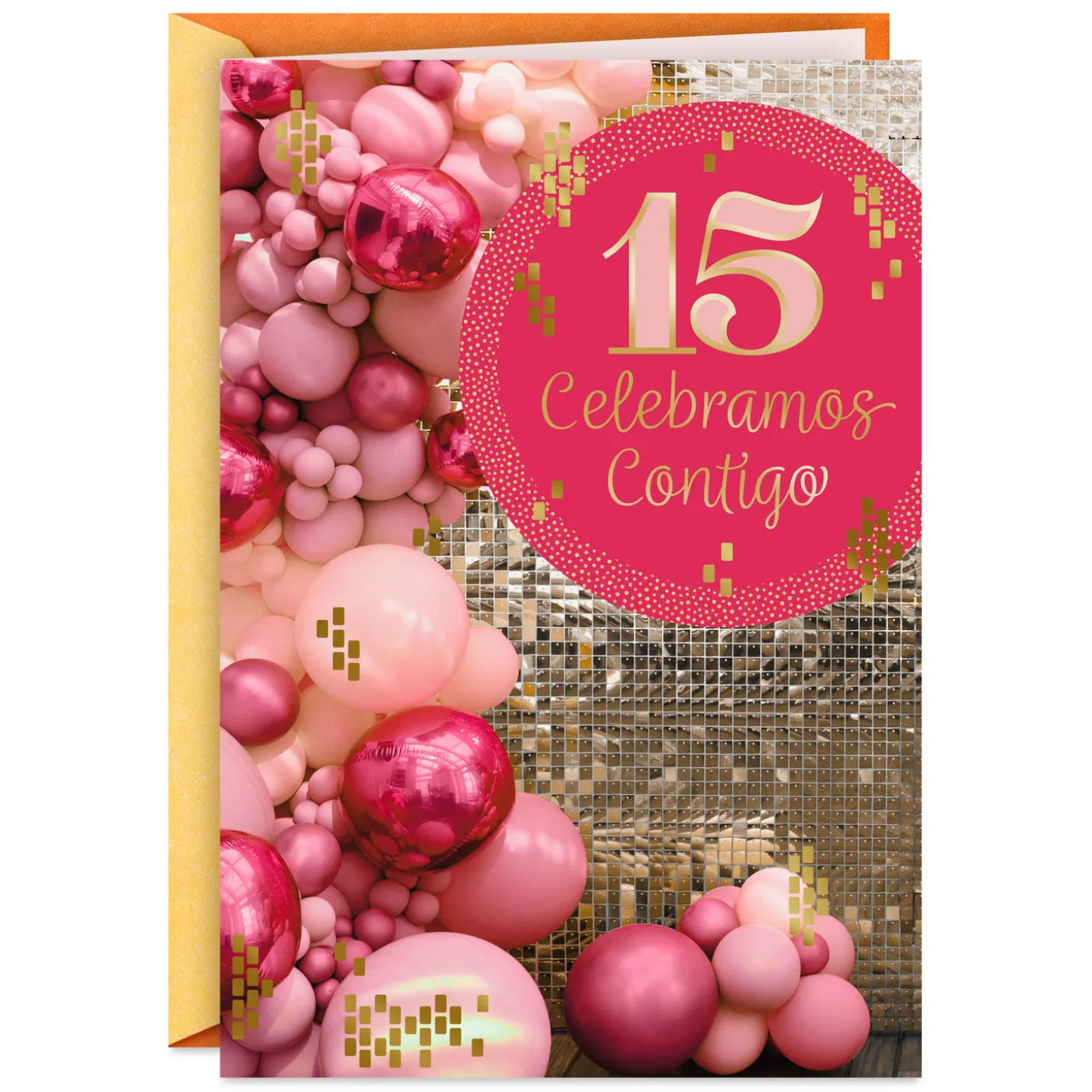 Today We Celebrate You Spanish-Language Quinceañera Card