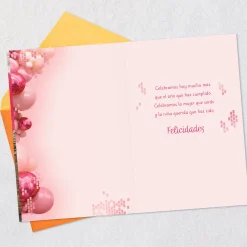 Today We Celebrate You Spanish-Language Quinceañera Card