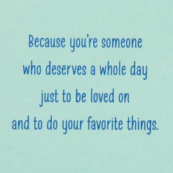 Today Belongs to You Birthday Card for Daughter-in-Law