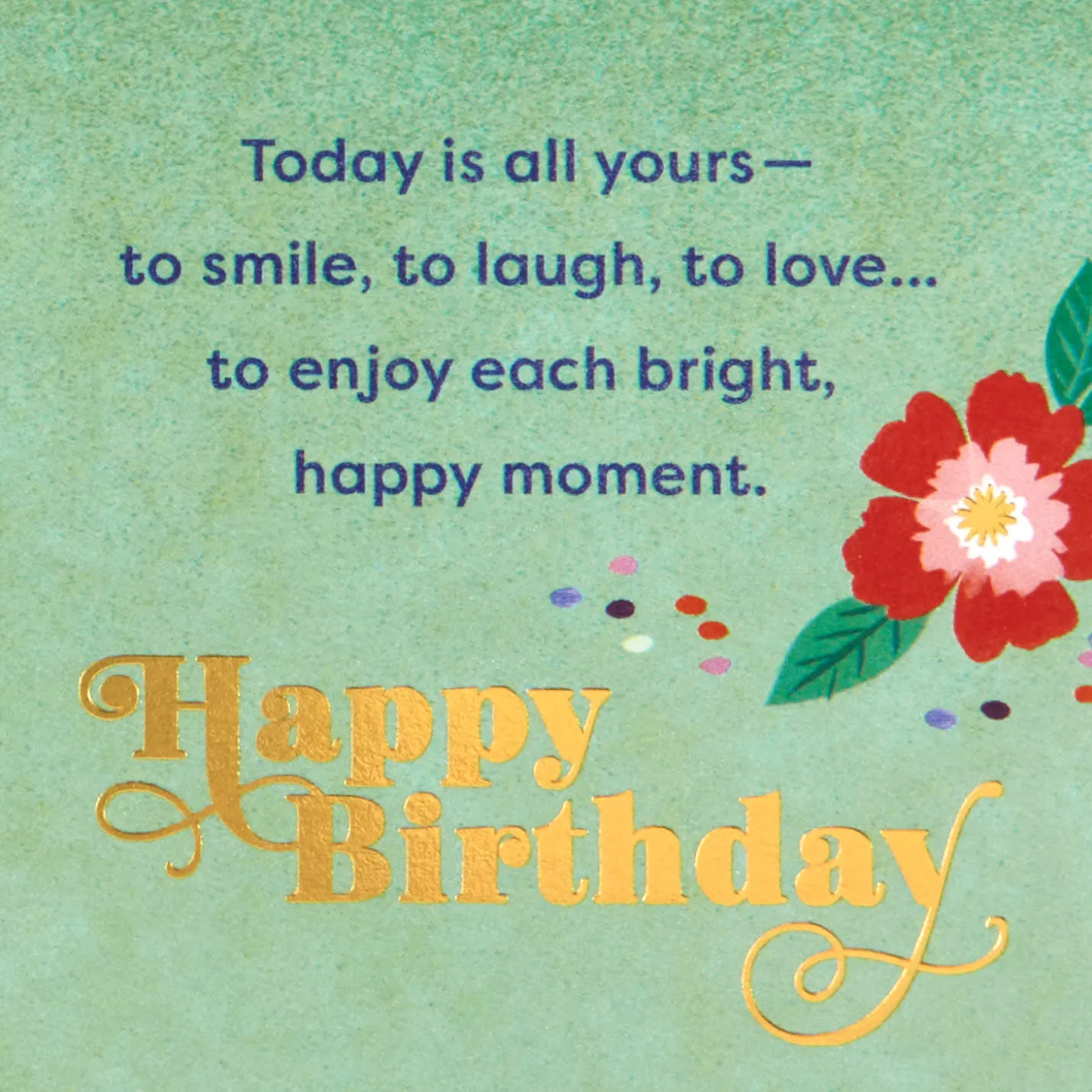 Today Is All Yours Birthday Card for Mom