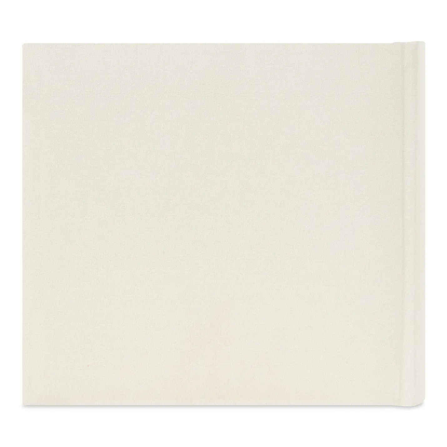 Today, Tomorrow, Always Gold on Cream Linen Photo Album