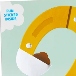 Tons of Birthday Fun 2nd Birthday Card With Sticker
