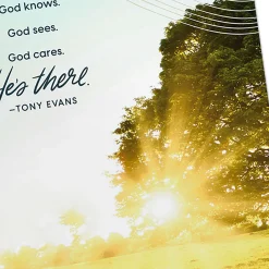 Tony Evans Assorted Religious Praying for You Cards, Box of 12