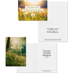 Tony Evans Assorted Religious Birthday Cards, Box of 12