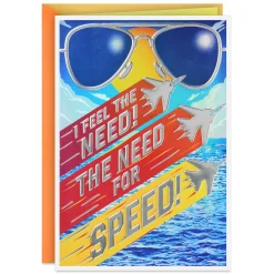 Top Gun™ The Need for Speed Birthday Card