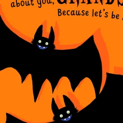 Totally Batty About You Halloween Card for Grandson
