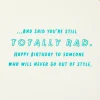 Totally Rad 40th Birthday Card