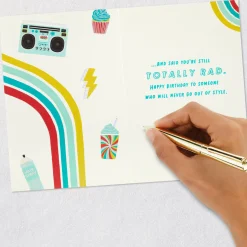 Totally Rad 40th Birthday Card