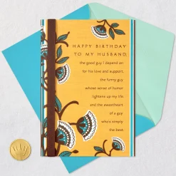 To the Good Guy I Depend On Romantic Birthday Card for Husband