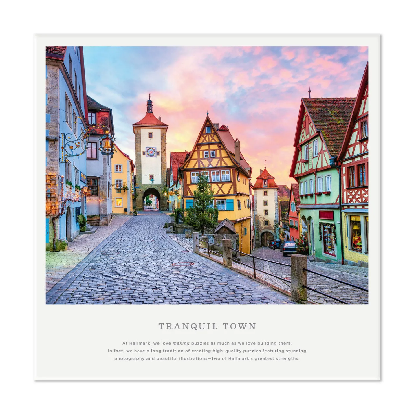 Tranquil Town 1000-Piece Jigsaw Puzzle
