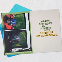 Transformers: Rise of the Beasts™ Birthday Card With Removable Poster