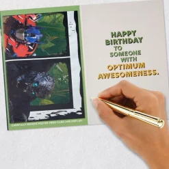 Transformers: Rise of the Beasts™ Birthday Card With Removable Poster