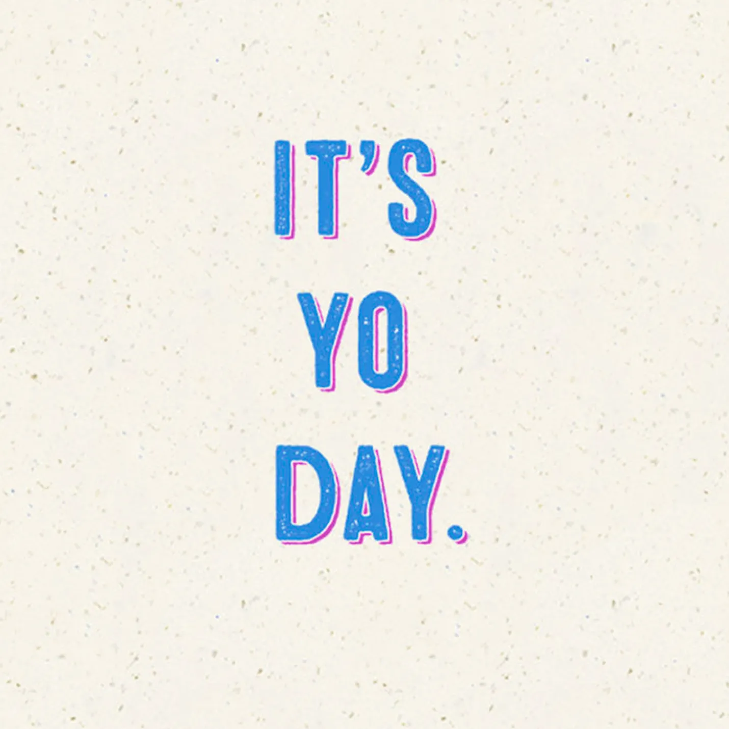Treat Yo Self Funny Birthday Card