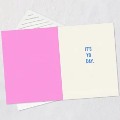 Treat Yo Self Funny Birthday Card